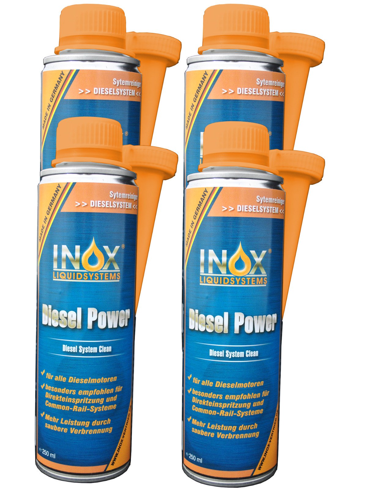 inox-diesel-power-additiv-dieselsystem-reiniger-2x250ml image 2