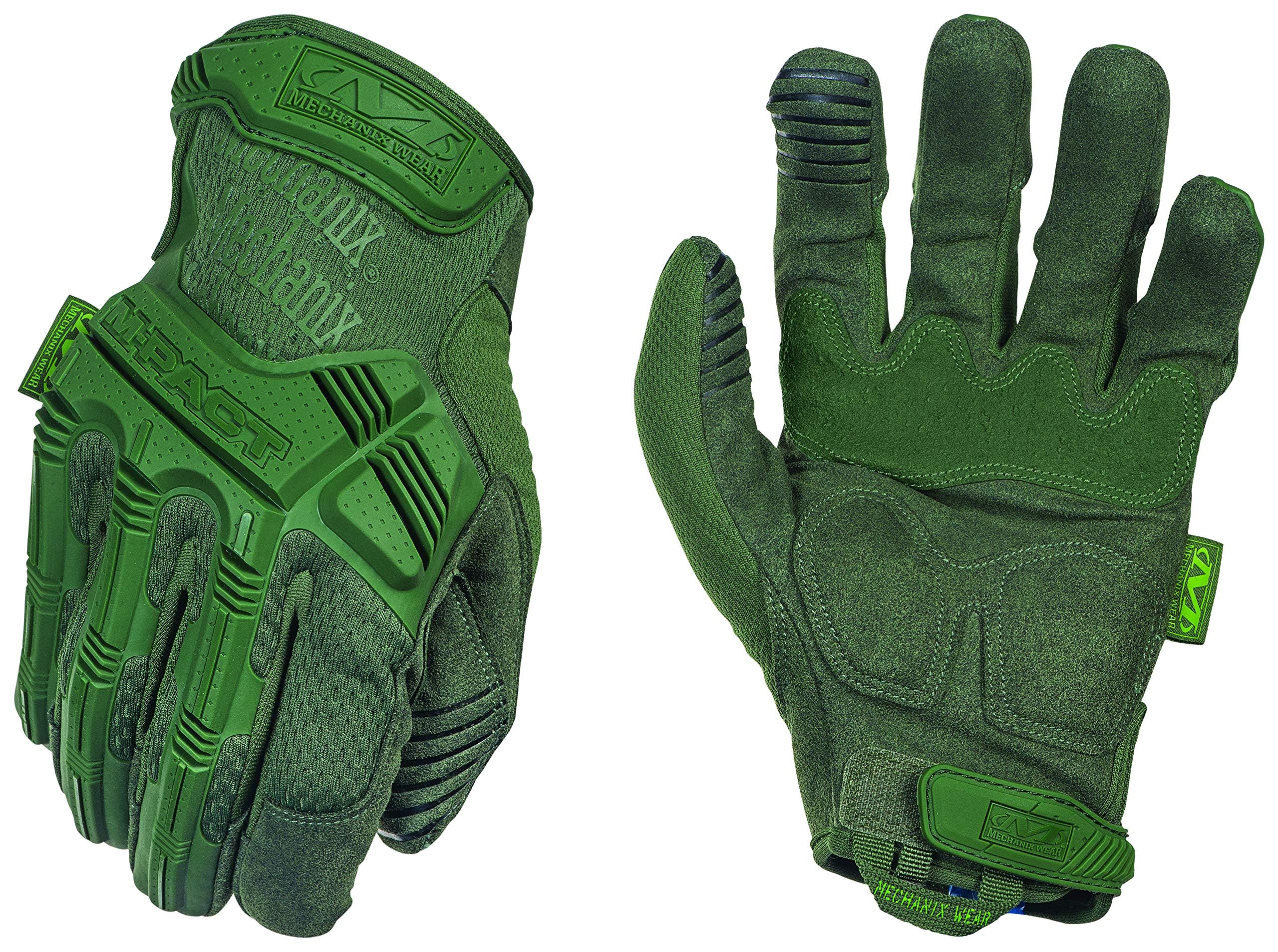 mechanix-wear-m-pact-handschuhe-l-gr-n-kn-chelschutz image 7