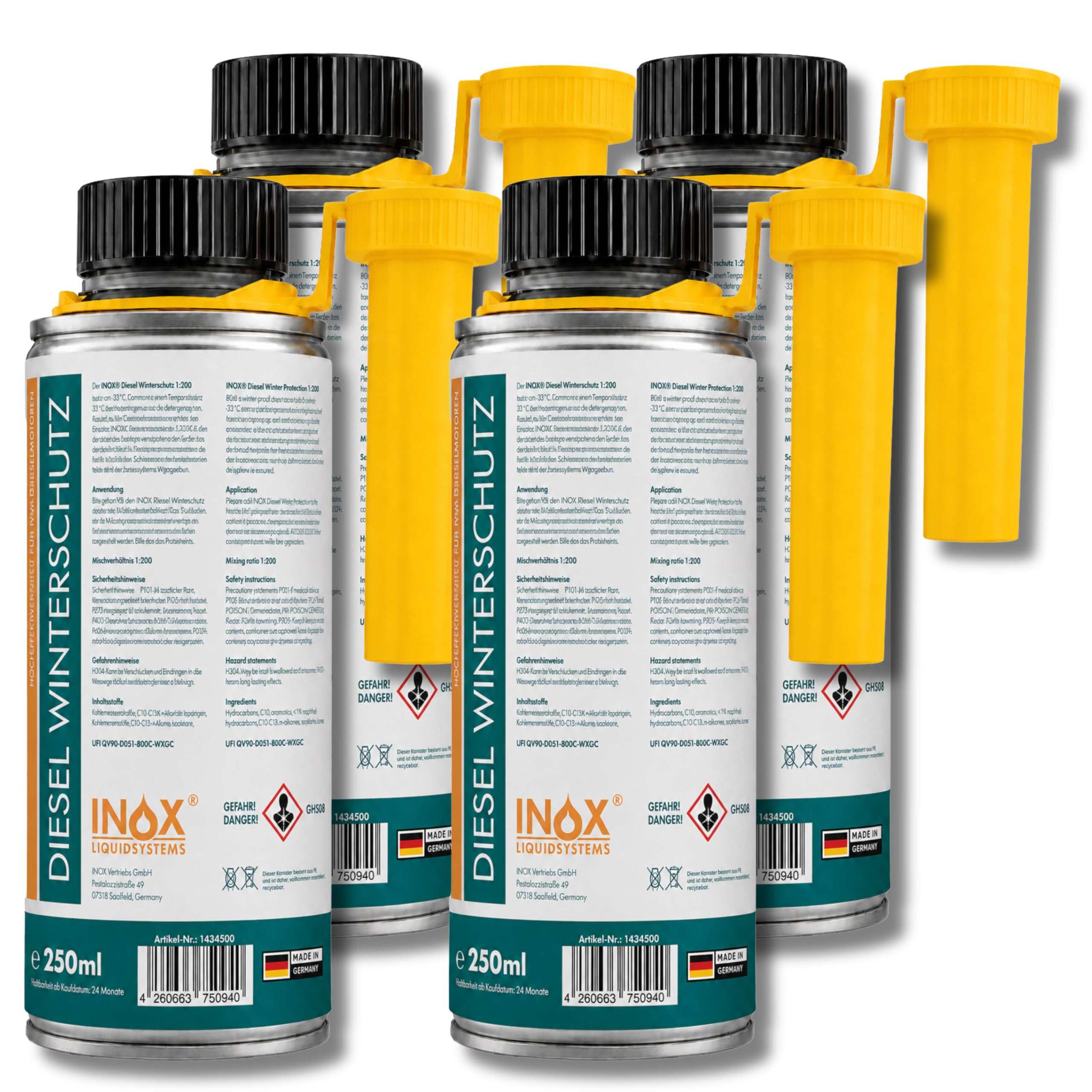 inox-winterzusatz-diesel-additiv-4x250-ml-bis-33-grad image 1