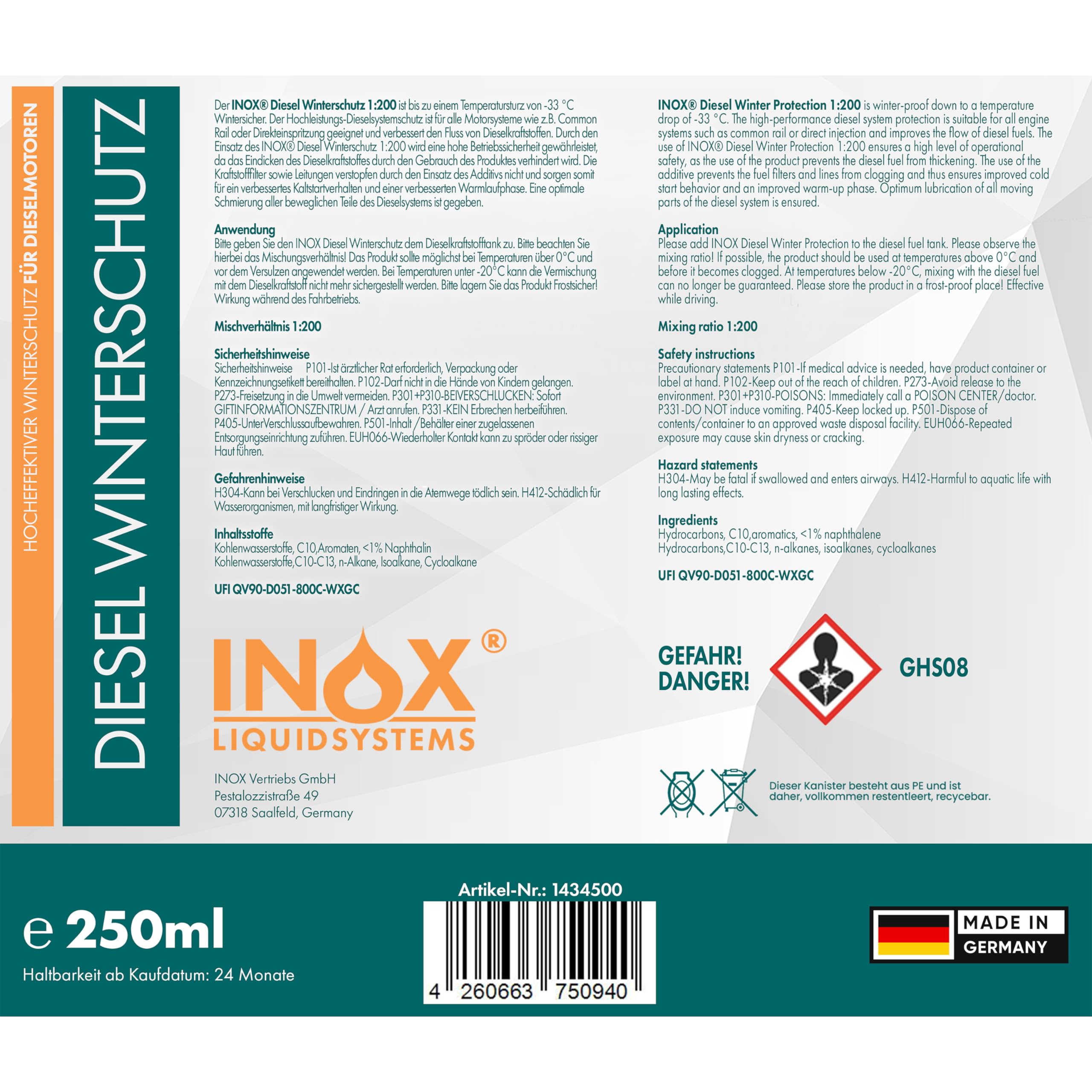 inox-winterzusatz-diesel-additiv-4x250-ml-bis-33-grad image 4