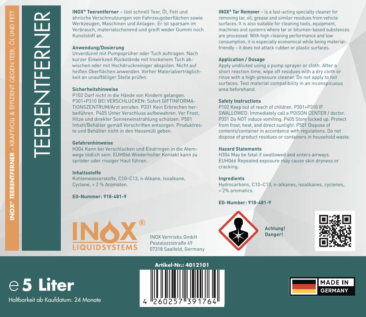 inox-teerentferner-auto-5-liter-f-r-teer-bitumen-harz image 2