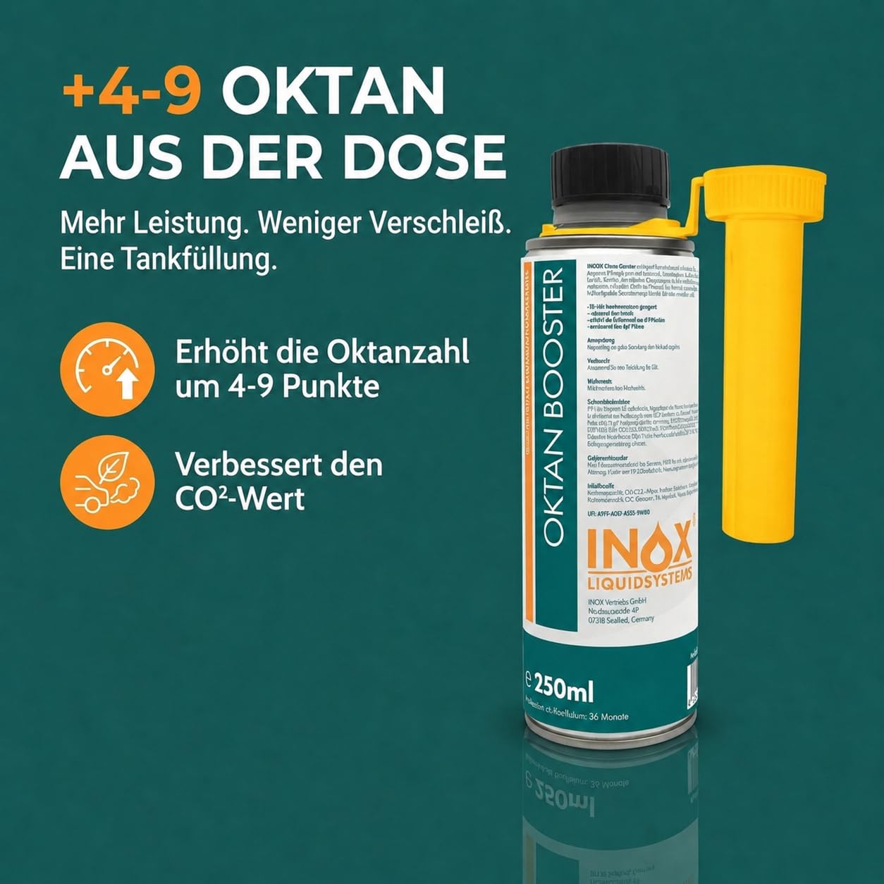 inox-oktan-booster-benzin-additiv-6x250-ml-systemreiniger image 2