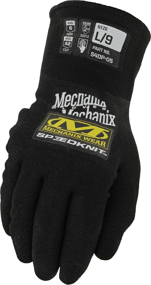 mechanix-wear-speedknit-handschuhe-xxl-schwarz-thermal image 5