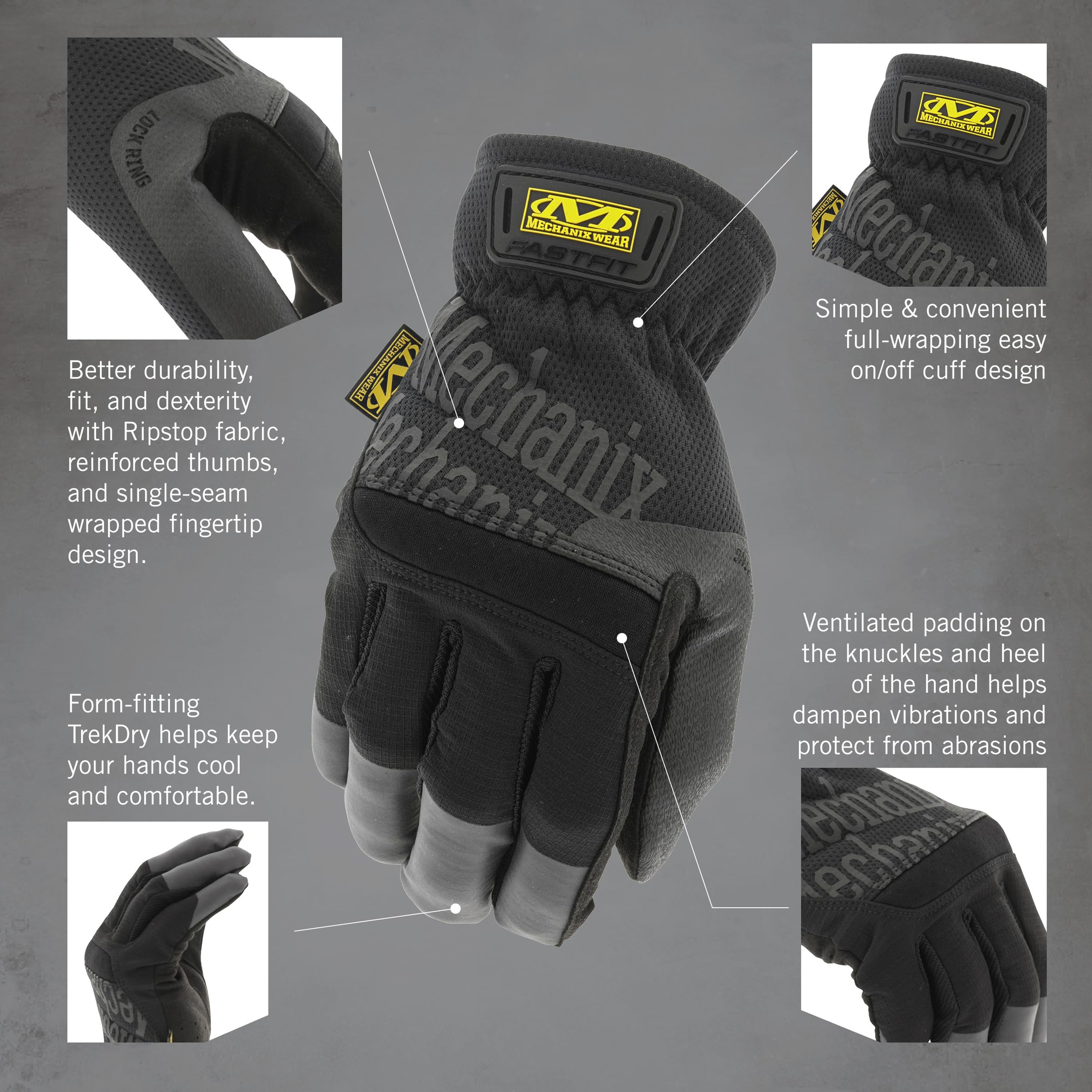 mechanix-wear-fastfit-arbeitshandschuhe-l-schwarz-touchscreen image 3