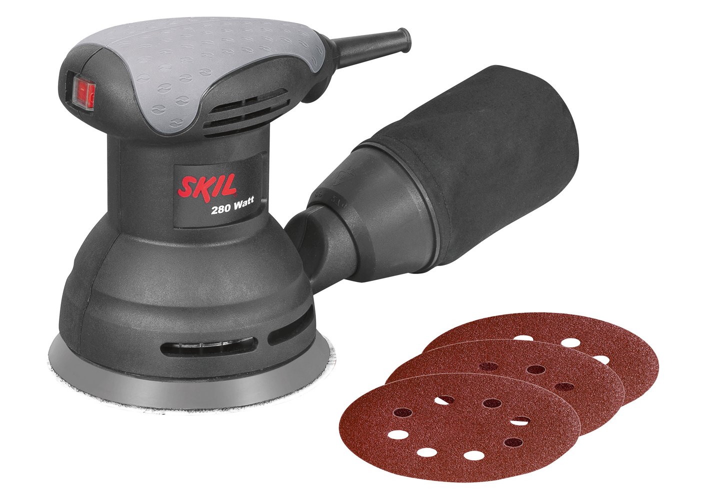 skil-7420-aa-exzenterschleifer-280w-125mm-staubbeutel image 2