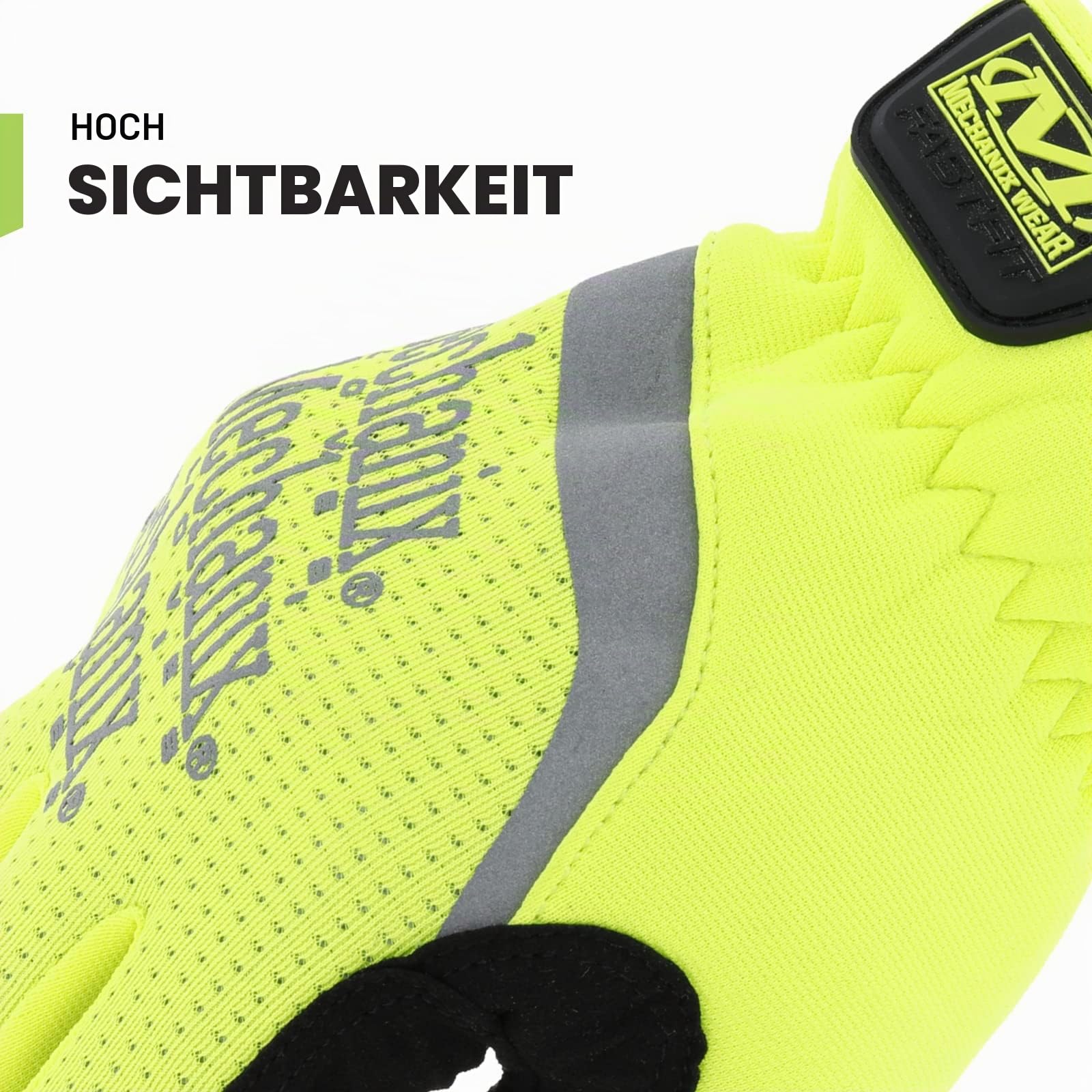 mechanix-wear-fastfit-handschuhe-l-neongelb-touchscreen image 2