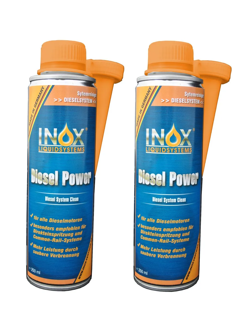 inox-diesel-power-additiv-dieselsystem-reiniger-2x250ml image 1