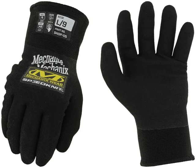 mechanix-wear-speedknit-handschuhe-xxl-schwarz-thermal image 1