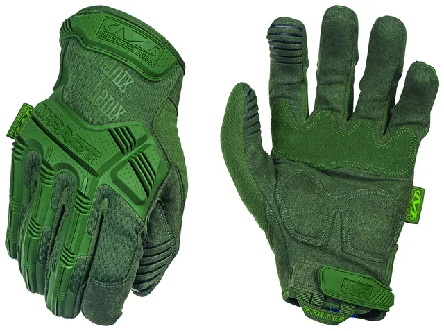 mechanix-wear-m-pact-handschuhe-l-gr-n-kn-chelschutz image 1